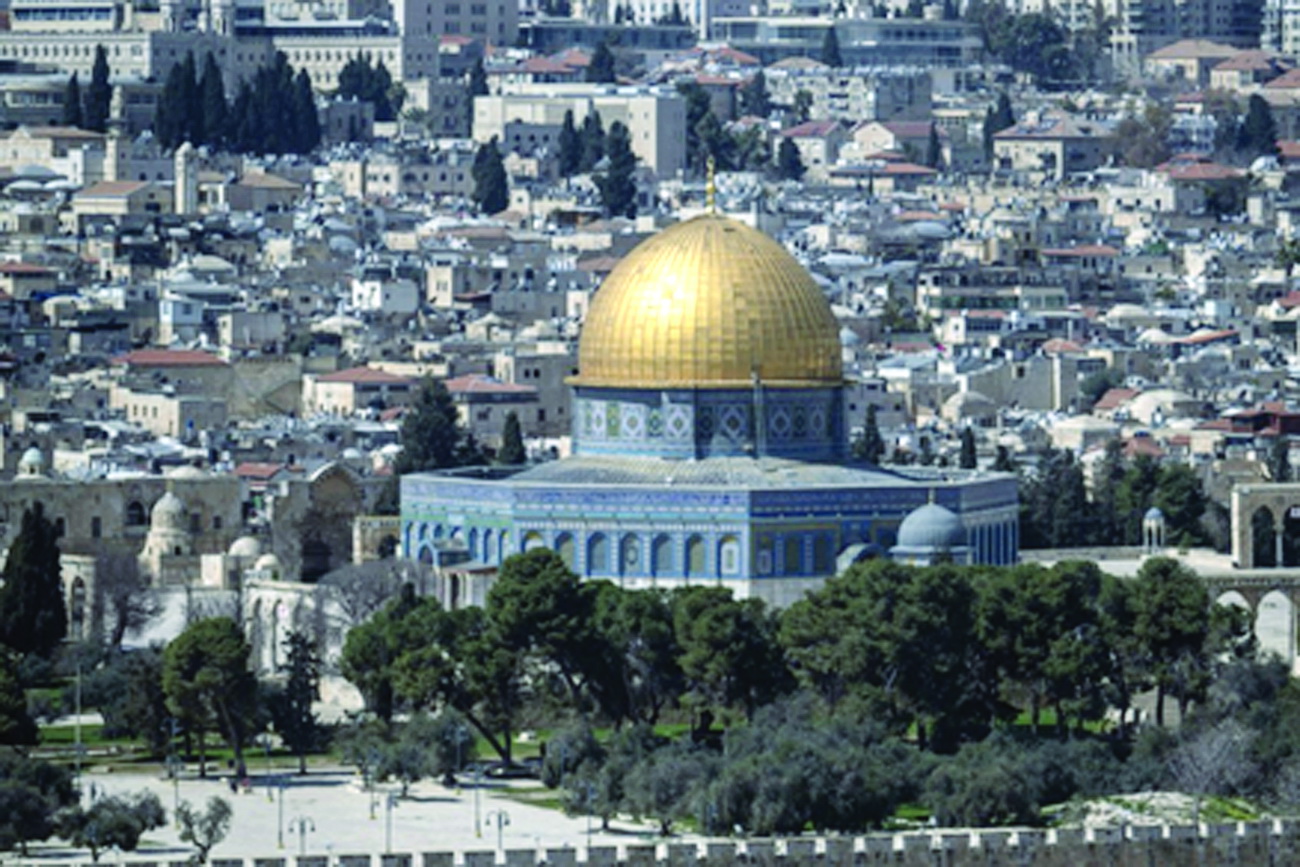 જેરુસલેમ શહેર એ મધ્ય પૂર્વ સંકટનું કેન્દ્ર રહ્યું છે