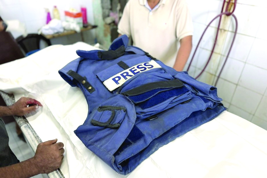 ગાઝામાં વિસ્થાપિત તંબુઓની અંદર ૪૪ પત્રકારોની હત્યા