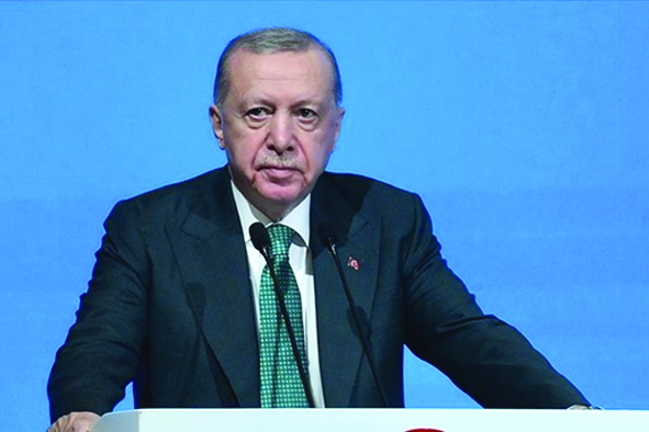 ગાઝામાં નરસંહાર સાર્વત્રિક માનવાધિકાર મૂલ્યોનું‘ગંભીર રીતે ઉલ્લંઘન’ કરે છે : તુર્કીના રાષ્ટ્રપતિ